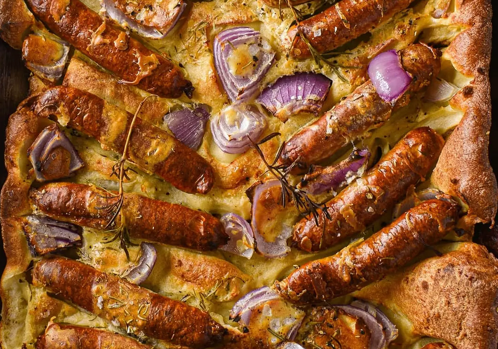 Chicken Sausage Toad in the Hole