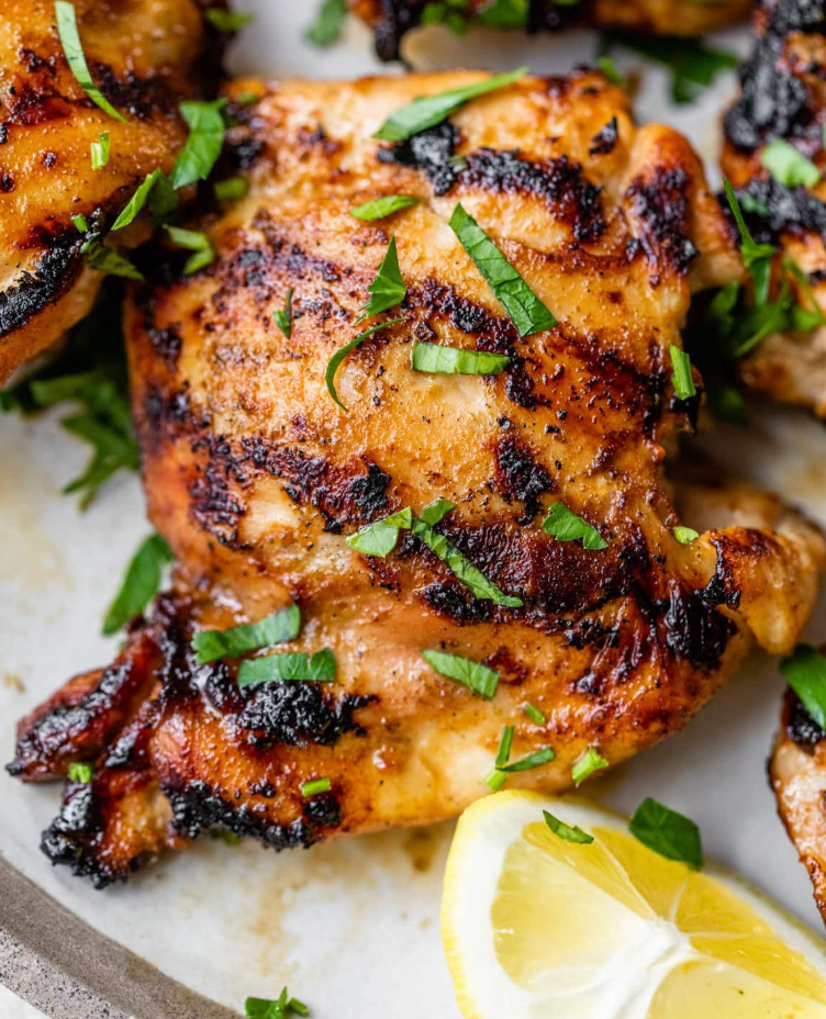 Mediterranean BBQ Chicken Thighs
