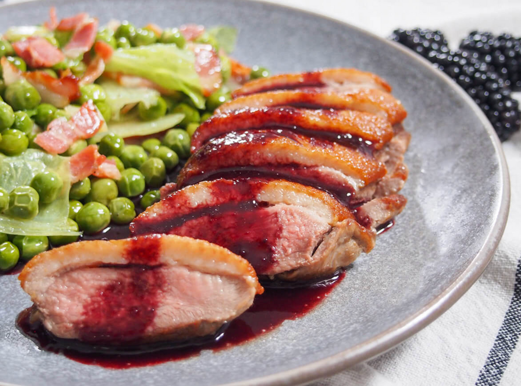 Duck Breast With Blackberry Sauce Recipe