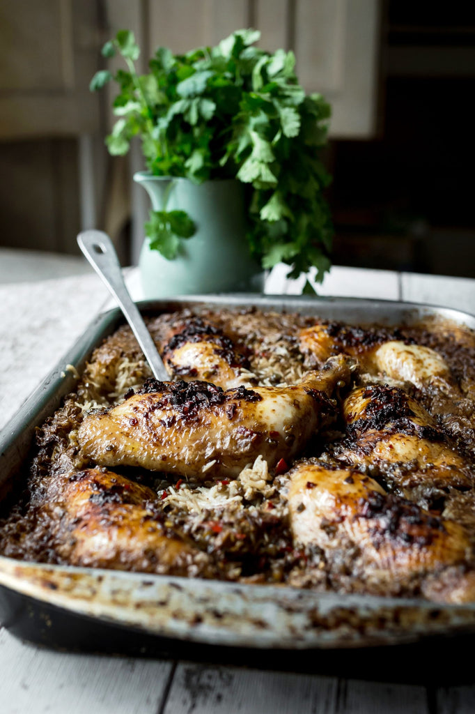 Bill Sewell's chicken recipe from his new cookbook