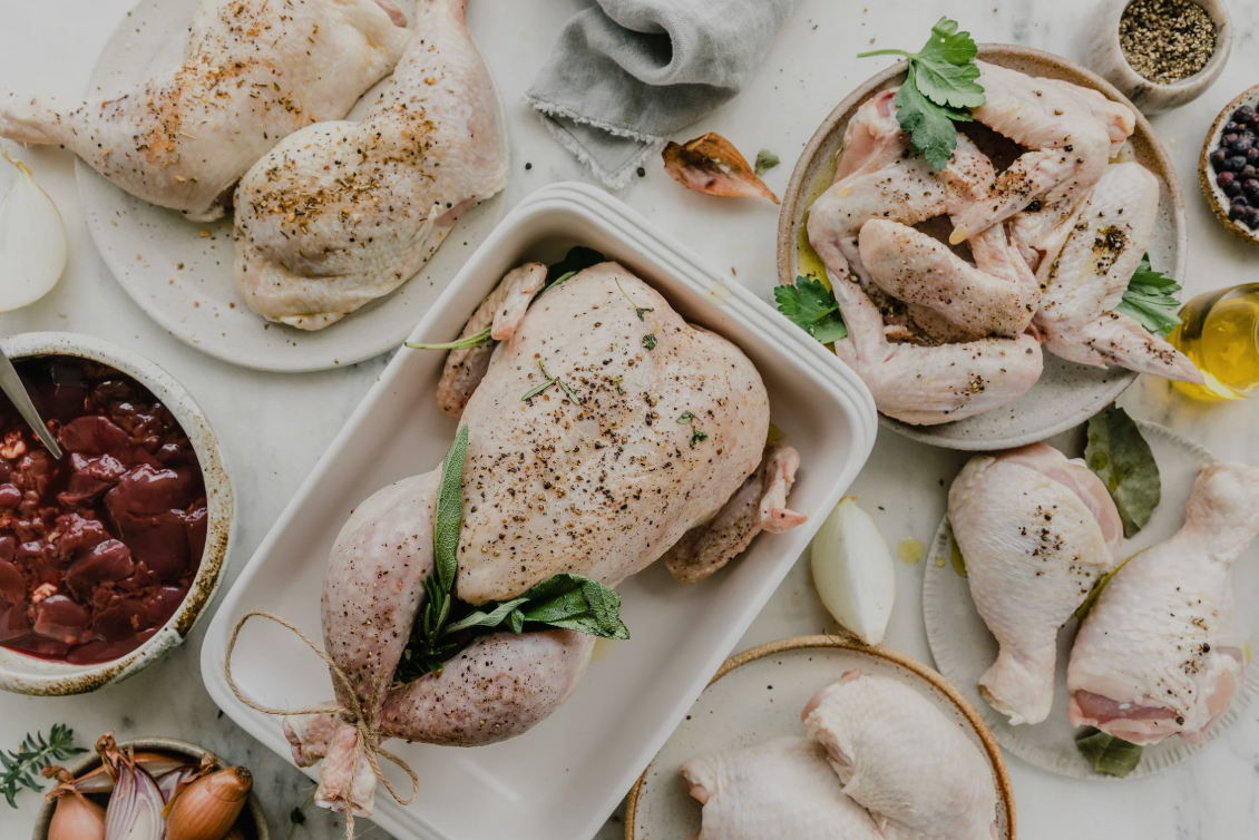 Medium Organic Chicken Hamper.